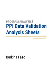 PPI Data Validation Analysis Sheet - Burkina Faso