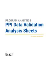PPI Data Validation Analysis Sheet - Brazil