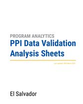 PPI Data Validation Analysis Sheet - El Salvador
