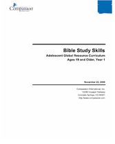 Bible Study Skills - Year 1 (19+)