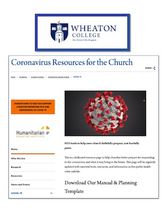 Wheaton College - Coronavirus Resources for the Church