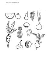 Supplemental Curriculum - Unit 6 - Fruits and Vegetables