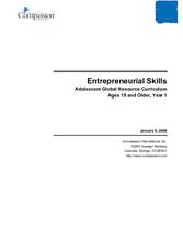 Entrepreneurial Skills - Year 1