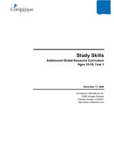Study Skills - Year 1