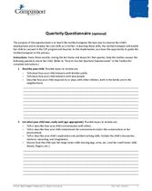 SEC Assessments and Questionnaires: Quarterly Questionnaire