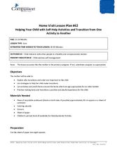HV62: Helping Your Child with Self-Help Activities and Transitions Between Activities