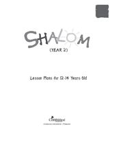 Shalom Year 2: Ages 12-14