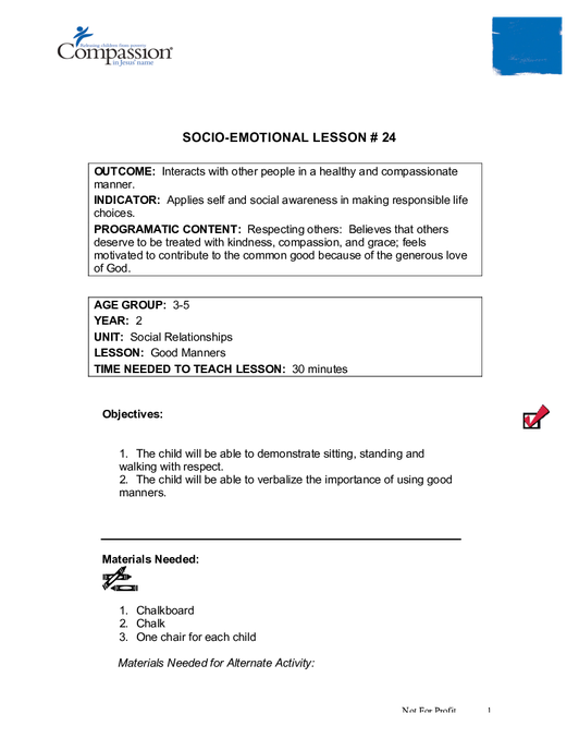 Good Manners Forchildren What is the importance of good manners in the life of students, and citizens? good manners forchildren