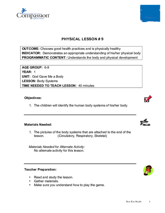 body systems forchildren