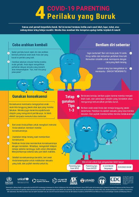 COVID-19 Parenting: Bad Behavior (Bahasa Indonesia) | ForChildren