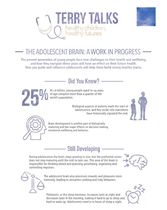 Terry Talks: Adolescent Brain Development (Infographic)