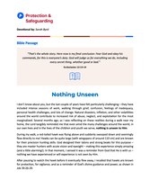 Child Protection Devotion #82