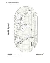 Supplemental Curriculum - Unit 12 - World Maps