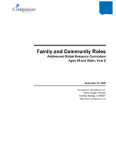 Family and Community Roles - Year 2