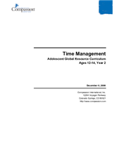 Time Management - Year 2