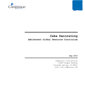 Adolescent Core Curriculum - Income Generation - Cake Decorating