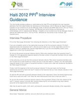 Haiti PPI Interview Guide (English)