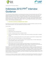 Indonesia PPI Interview Guide (English)