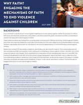 Why Faith? Engaging the Mechanisms of Faith to End Violence Against Children