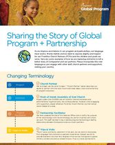 Sharing the Story of Compassion's Global Program + Partnership: Key Terms