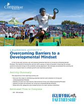 Overcoming Barriers to a Developmental Mindset