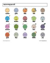 Emotions Chart (Bangla)