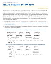 How to Complete the Compassion PPI form (Revised -Apr 2022)