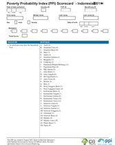 Indonesia Compassion PPI Scorecard (English)