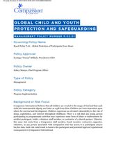 Compassion International Board Policy on Child Protection