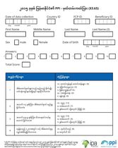 Myanmar Compassion PPI Scorecard (Burmese)